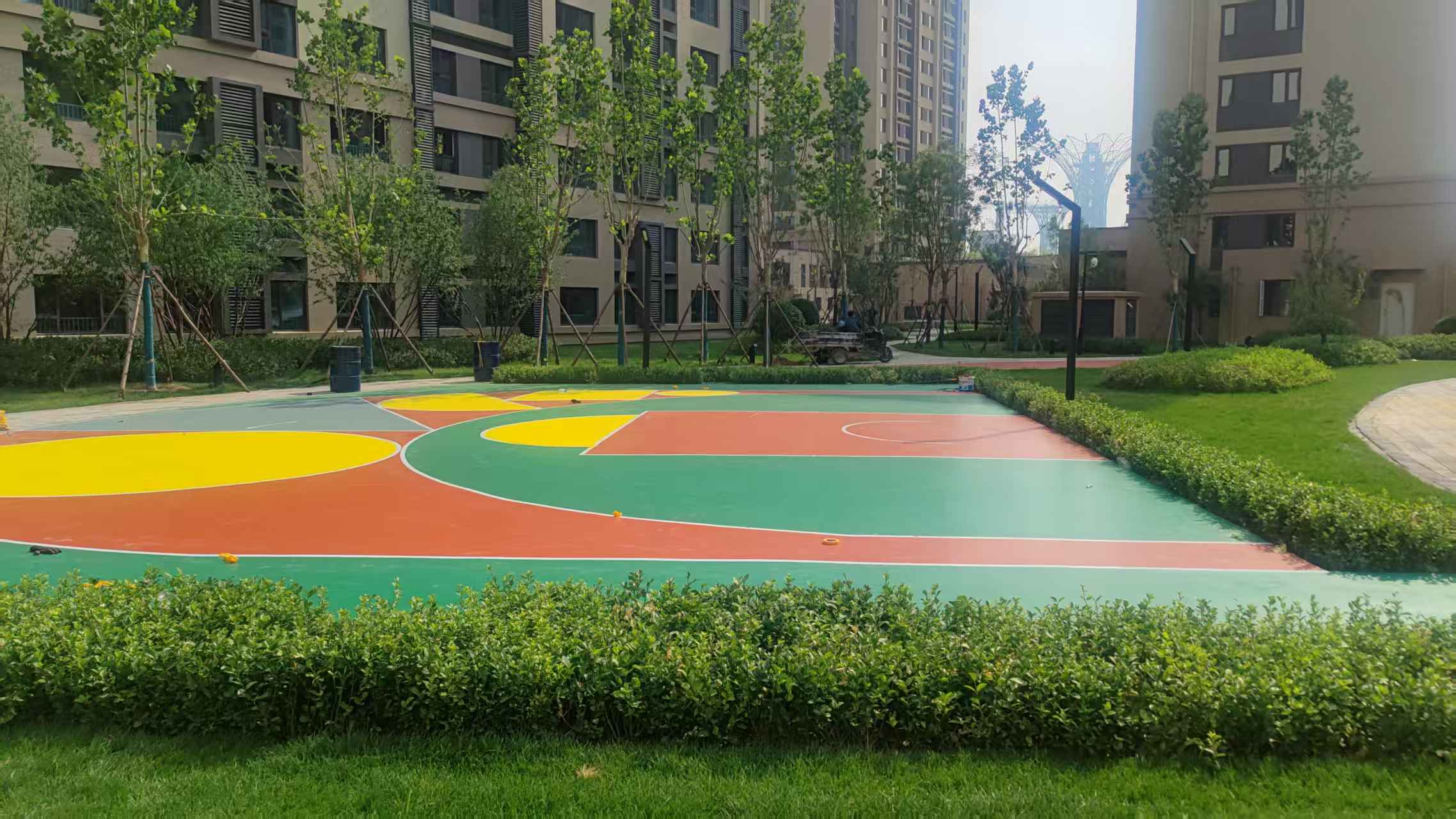 郴州市幼儿园塑胶跑道塑胶地坪 - 价格